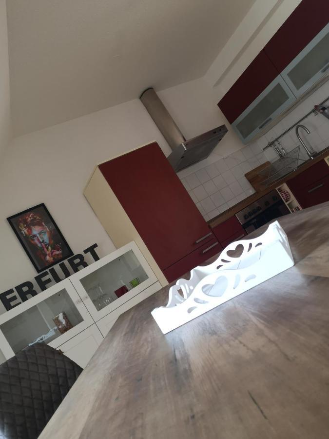 Daheym Fewo 4 Erfurt Esterno foto