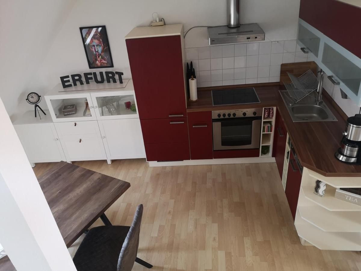 Daheym Fewo 4 Erfurt Esterno foto